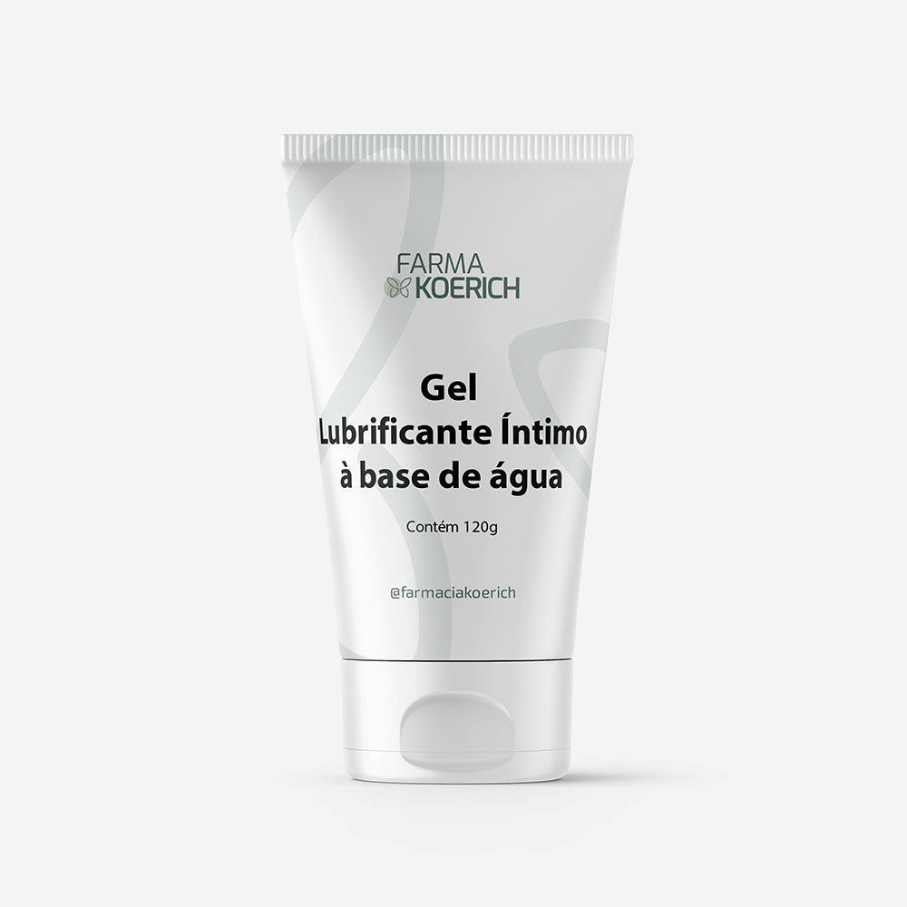 Gel lubrificante íntimo à base de água Farmácia Koerich